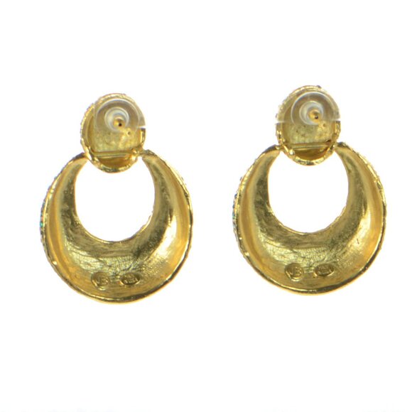 Jennifer Behr Gold Miranda Earrings - Picture 4 of 5